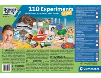 Clementoni Science & Play 110 experimentů