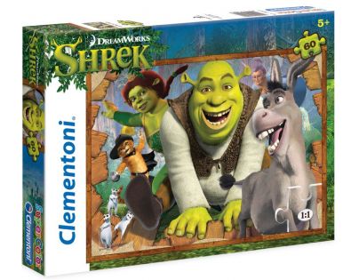 Clementoni Shrek Supercolor Puzzle 60 dílků