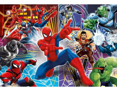 Clementoni Spiderman a Sinister 6 Puzzle Supercolor 60 dílků