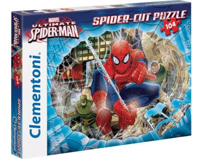 Clementoni Spiderman Supercolor Puzzle 104 dílků
