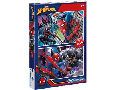 Clementoni Spiderman Puzzle 2 x 60 dílků