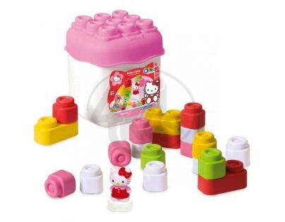 Clemmy 16 barevných kostek v kyblíku Hello Kitty