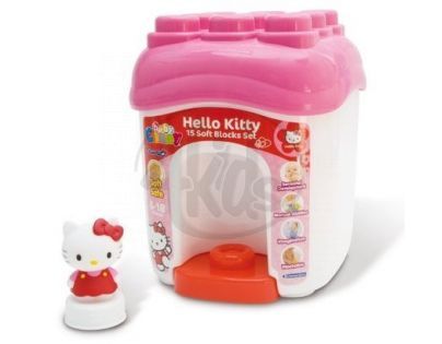 Clementoni Clemmy Baby Hello Kitty kyblík 15 kostek