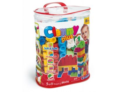 Clementoni Clemmy plus 60 kostek v plastovém pytli