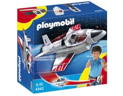 Playmobil 4342 - Click & Go Tryskové letadlo