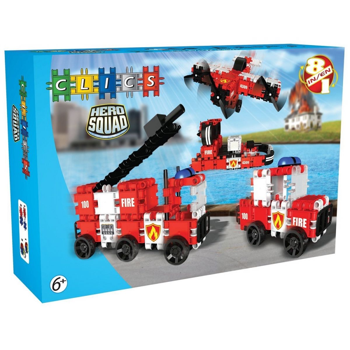 Clics Hero Squad Fire Brigade Box