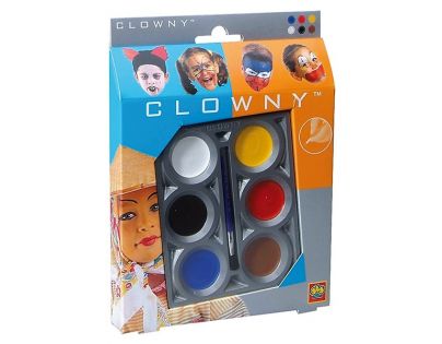 Clowny Líčící barvy aqua