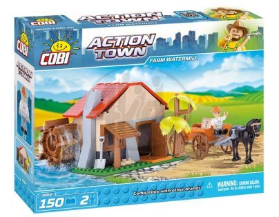 Cobi Action 1862 Town Farma Vodní mlýn