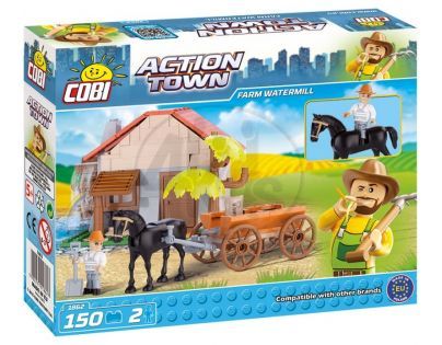 Cobi Action 1862 Town Farma Vodní mlýn
