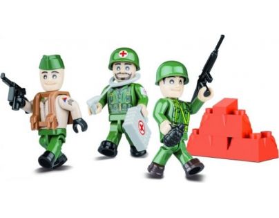 Cobi 2026 Small Army 3 figurky s doplňky Americká armáda