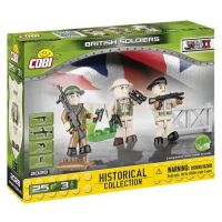 Cobi 2028 Malá armáda 3 figurky s doplňky Britská armáda 2