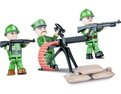 Cobi 2029 Malá armáda 3 figurky s doplňky Polská armáda