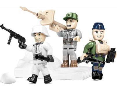 Cobi 2039 Tři figurky s doplňky German Elite Infantry 30 dílků