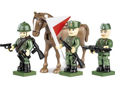 Cobi 2049 Figurky s doplňky 1939 Polská armáda 30 dílků