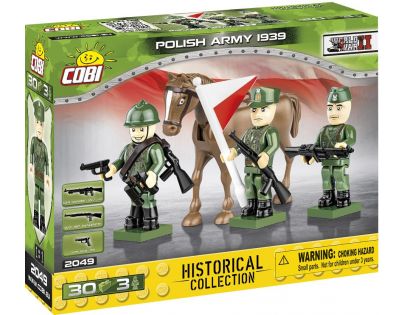 Cobi 2049 Figurky s doplňky 1939 Polská armáda 30 dílků