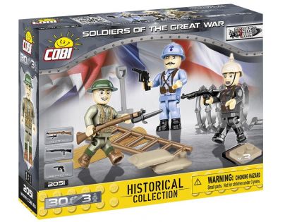 Cobi 2051 Figurky s doplňky 1. světová válka 30 dílků