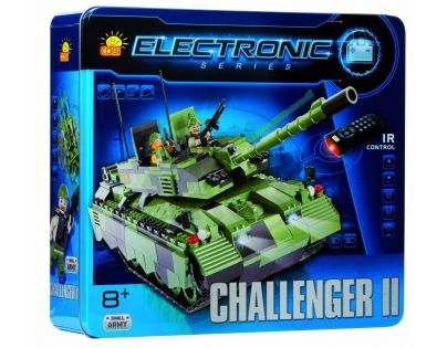 Cobi Electronic 21902 Tank Challenger II - Poškozený obal