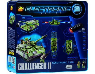 Cobi Electronic 21902 Tank Challenger II - Poškozený obal