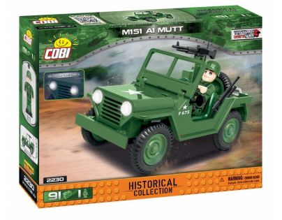 Cobi 2230 Malá armáda M151 A1 Mutt 91 dílků