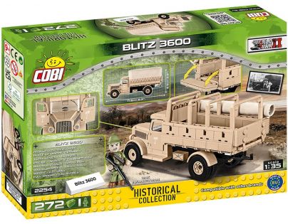 Cobi 2254 II. světová válka Blitz 3600 Dak 1 : 35