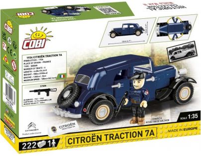 Cobi 2263 Citroën Traction 7A 222 dílků