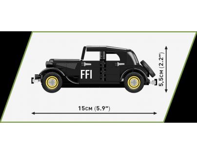 Cobi 2266 Citroën Traction 11CV 236 dílků