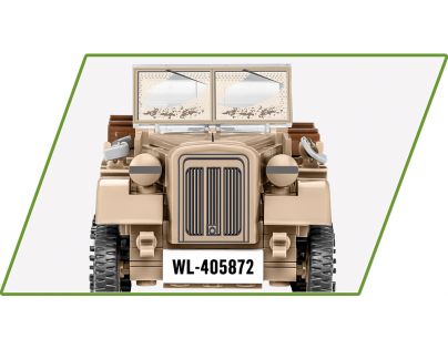 Cobi 2272 Německé polopásové vozidlo Sd.Kfz10 s polní kuchyní