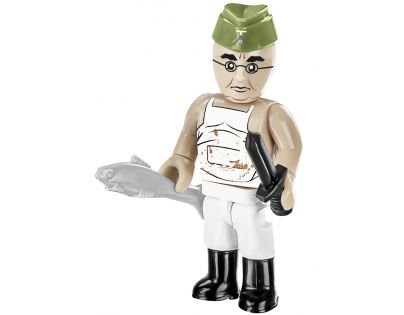 Cobi 2272 Německé polopásové vozidlo Sd.Kfz10 s polní kuchyní