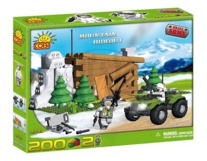 COBI 2323 - Malá armáda - Dřevěný bunkr s posádkou