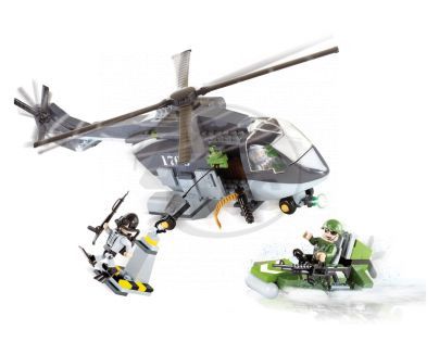 Cobi Malá armáda 2355 Vrtulník Black Shark