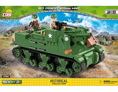 Cobi 2386 Malá armáda II. světová válka M7 Priest 105mm HMC