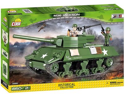 Cobi 2390 Malá armáda II. světová válka M36 Jackson Tank Nicitel
