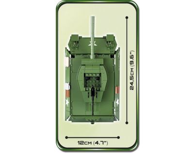 Cobi 2390 Malá armáda II. světová válka M36 Jackson Tank Nicitel