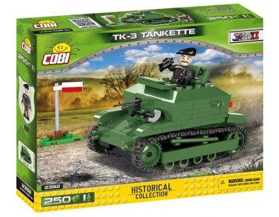 Cobi 2392 Malá armáda II. světová válka TKS 3 Tankette