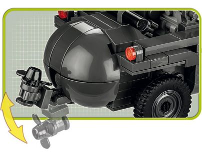 Cobi 2403 Malá armáda II. světová válka VW typ 166 Schwimmlwagen 200 dílků