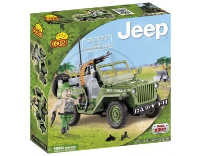 COBI 24090 - Jeep Willys - Jeep Willys s kulometem