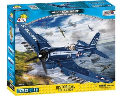 Cobi 2415 Korean War Vought AU-1 Corsair 330 dílků