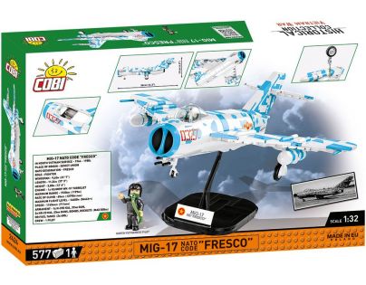 Cobi 2424 Vietnamská válka MIG-17 NATO kód Fresco 577 dílků