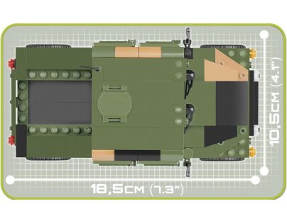 Cobi 24304 Malá armáda NATO Vozidlo Zelené