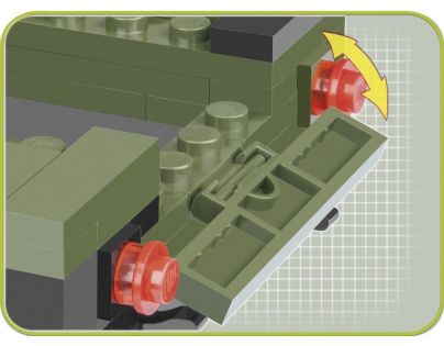 Cobi 24304 Malá armáda NATO Vozidlo Zelené