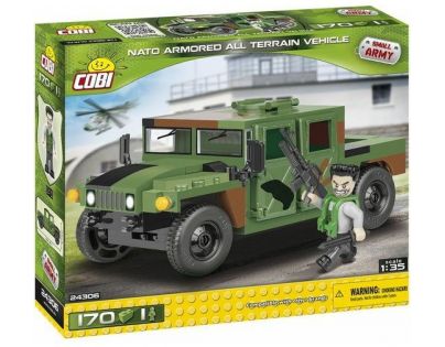 Cobi 24306 Malá armáda NATO terénní vozidlo zelené 1:35