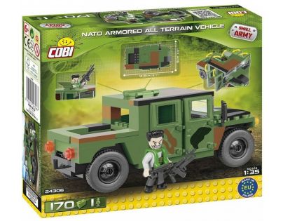 Cobi 24306 Malá armáda NATO terénní vozidlo zelené 1:35