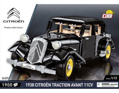 Cobi 24337 Citroen Traction Avant 11 CV v měřítku 1900 dílků