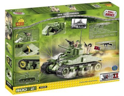 COBI 2443 - Tank Sherman (II. světová válka)