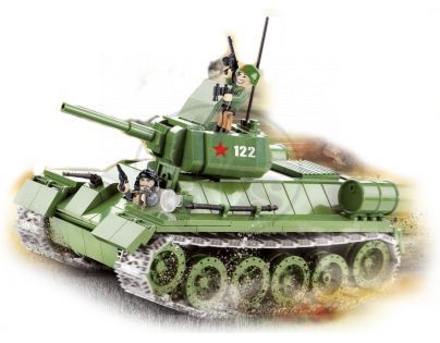 COBI 2444 - Malá armáda - II. světová válka - Tank 34/76