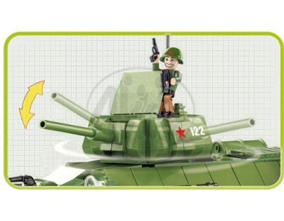 Cobi 2444 Malá armáda Tank T34 - Poškozený obal
