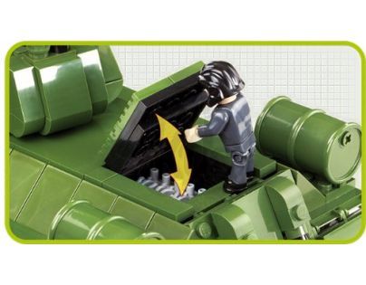 Cobi 2444 Malá armáda Tank T34 - Poškozený obal