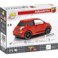 Cobi 24502 Youngtimer Fiat 595 Abarth 71 dílků 3