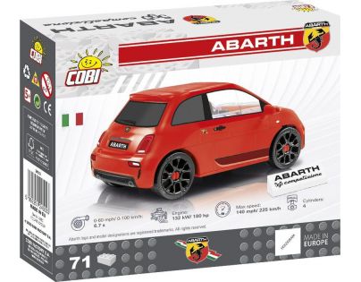 Cobi 24502 Youngtimer Fiat 595 Abarth 71 dílků