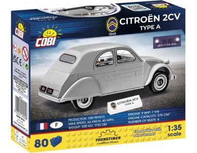 Cobi 24510 Citroen 2CV typ A 80 dílků